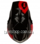 Шлем фуллфейс SixSixOne COMP HELMET BLACK/RED XL