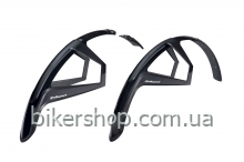 Комплект крил POLISPORT G-MUD GRAVEL 28" (50 мм) чорний