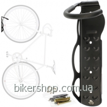 Держатель Green Cycle YC-101 для велосипеда на стену, крепление за колесо Держатель Green Cycle YC-101 для велосипеда на стену, крепление за колесо