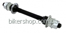 Ось втулки передн MTB на гайках 3/8"x26T 140мм