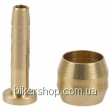 Quaxar Оливки и фиттинги тормоза Shimano, комплект 4шт