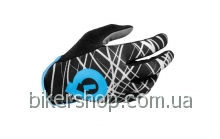 Рукавички SixSixOne REV GLOVE WIRED BLK/CYAN S (8)