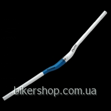 Руль FatBoy BOB White/Blue 785mm 30 rise Руль FatBoy BOB White/Blue 785mm 30 rise