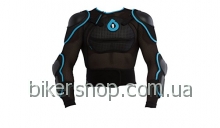 Захист тіла SixSixOne COMP Pressure suit BLACK/CYAN L