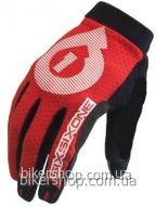 Рукавички довгий палець RAJI GLOVE RED S