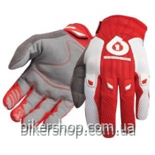 Рукавички довгий палець 10 COMP GLOVE WHITE/RED L