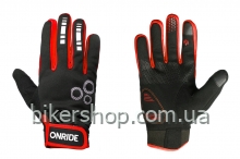 Рукавички ONRIDE Pleasure 20 колір червоний розмір M Рукавички ONRIDE Pleasure 20 колір червоний розмір M