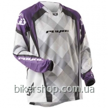 Джерсі Royal Race long sleeve PURPLE/WHITE/BLK XL