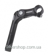 Винос  ZOOM MTS-C232N-2 180мм. 1" для резьбової вилки(22,2) під кермо 25,4 регулируемый, алюмін. Black