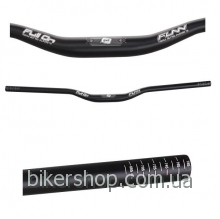 Руль Funn FULL ON BAR Ø31.8 , 7° Back, 0° Up, 31.8mm, ano. Finish Blast Black 800mm 0 rise