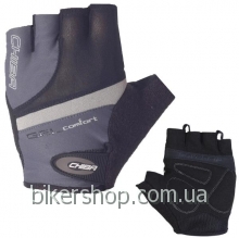Рукавички Chiba Gel Comfort темно/сірий XS