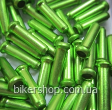 Наконечник троса, зеленый