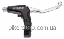 Тормоз ручка BL-M421 V-brake правая, серебр-черн