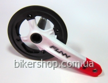 Шатуни Funn Arrow BOB Single chainring 32AL/AL.Guard White/Red