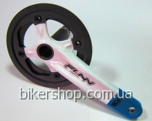 Шатуни Funn Arrow BOB Single chainring 32AL/AL.Guard White/Blue