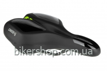 Сідло ONRIDE Dove, Comfort Plus сталеві рамки чорний 270х190мм