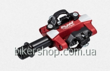 Контактні педалі Funn Tactic Anod. Red SPD-сумісні