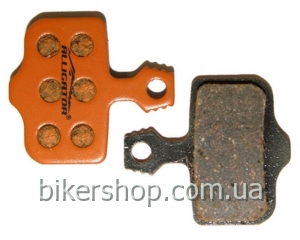 Колодки гальмівні Alligator для Avid Elixir органікапо 2 шт в упаковці