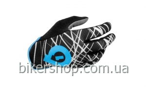 Рукавички SixSixOne REV GLOVE WIRED BLK/CYAN S (8)
