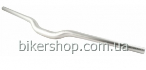 Руль Funn Flat Out Blast Silver 750mm 15 rise