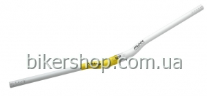Руль FatBoy BOB White/Yellow785mm 15 rise