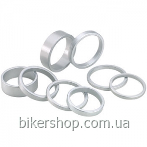 DEDA Проставочное кольцо на шток вилки  алюминий 34*30*5мм (серый)