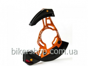 Заспокоювач ланцюга Funn ZIPPA DH ISCG05/External BB mount (with adaptor) Tooth Capacity:32T~38T Ano. Orange/Black