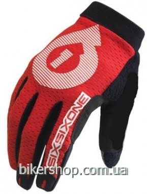Рукавички довгий палець RAJI GLOVE RED S