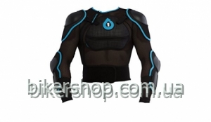 Захист тіла COMP PRESSURE SUIT YOUTH BLACK/CYAN M