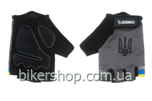 Рукавички ONRIDE Hold 20 UA колір сірий розмір L