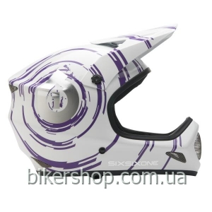 Шлем фуллфейс EVOLUTION INSPIRAL WHITE/PURPLE XS