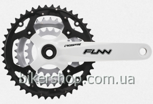 Шатуни Funn Crossfire Triple 22AL/32AL/44AL White