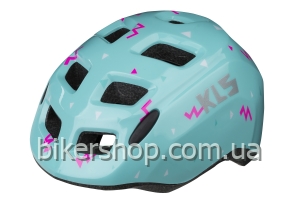 Шолом KLS Zigzag дитячий ментоловий XS (45-50 cм)