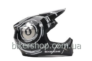 Шлем фуллфейс EVOLUTION INSPIRAL BLACK/WHITE XL