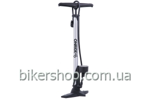 Насос підлоговий ONRIDE AirCharge сталевий з манометром макс.тиск 160 PSI голівка під FV/AV