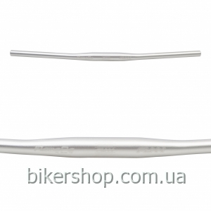 Руль Funn FLAME PG FLAT BAR Ø31.8 PG , 9° Back, 31.8mm, ano. finish Blast Silver 680mm 0 rise
