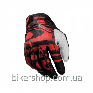 Рукавички SixSixOne RECON GLOVE CAMBER BLACK/RED XXL (12)