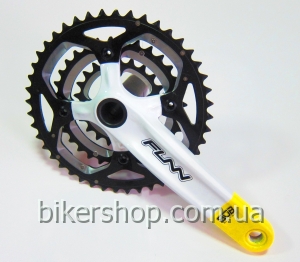 Шатуни Funn Arrow BOB Triple 22AL/32AL/44AL White/Yellow