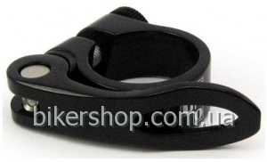 Хомут Kalloy XC-68 чорний. діам-34,9мм алю