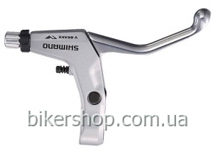 Тормоз ручка BL-M421 V-brake правая, серебр