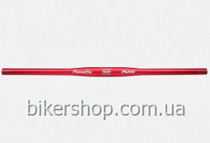 Руль Funn FLAME PG FLAT BAR Ø31.8 PG , 9° Back, 31.8mm, ano. finish Blast Red 710mm 0 rise