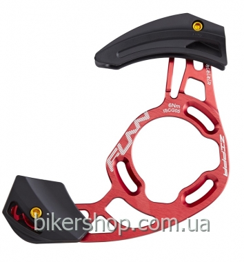 Заспокоювач ланцюга Funn ZIPPA AM ISCG05/External BB mount (with adaptor) Tooth Capacity:32T~38T Ano. Red/Black