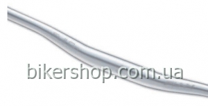 Руль Funn FULL ON BAR Ø31.8 , 7° Back, 0° Up, 31.8mm, ano. Finish Blast Silver 800mm 0 rise