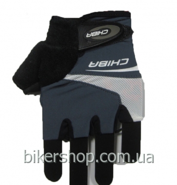 Рукавички Chiba Italy темно/сірий XS