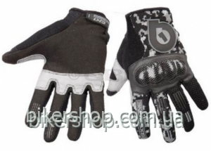 Рукавички SixSixOne CK-1 BLACK RED SZ SM