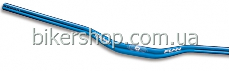 Руль Funn FatBoy Blast Polish Blue 810mm 15 rise