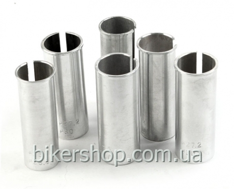 Адаптер подсед.трубы  27.2мм  в отв.  29.8мм,  алюм.