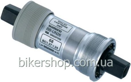 Каретка картридж. Shimano  BB-UN26  ITALIAN  70х113мм,  італійський гвинт!