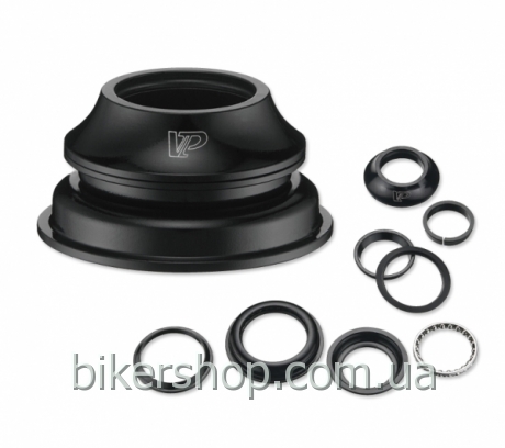 Рулевая колонка VP VP-J203AE 1-1/8”+1.5”диаметр: 28.6/44-55/39.76, подшипники: картриджные (Caged (5/32” x 22A + 3/16” x 23A)