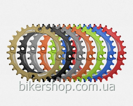 Зірка шатунів Funn 34T Blue BCD 104mm wo/ bolts